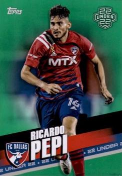 2022 Topps MLS - Green #15 Ricardo Pepi Front