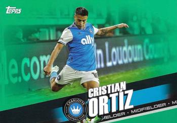 2022 Topps MLS - Green #17 Cristian Ortíz Front