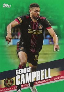 2022 Topps MLS - Green #22 George Campbell Front