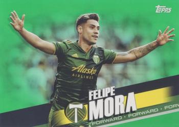 2022 Topps MLS - Green #37 Felipe Mora Front