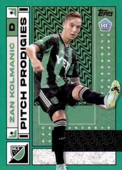 2022 Topps MLS - Green #86 Žan Kolmanič Front