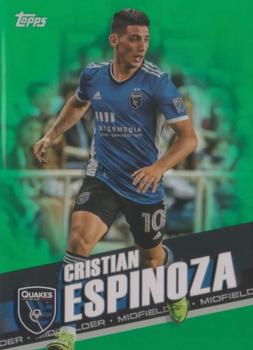 2022 Topps MLS - Green #87 Cristian Espinoza Front