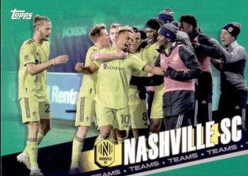 2022 Topps MLS - Green #97 Nashville SC Front