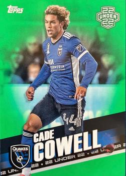 2022 Topps MLS - Green #129 Cade Cowell Front