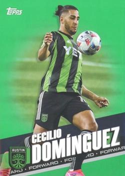 2022 Topps MLS - Green #162 Cecilio Domínguez Front