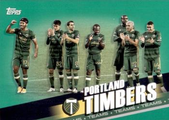 2022 Topps MLS - Green #186 Portland Timbers Front