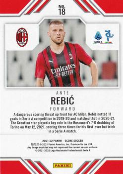 2021-22 Score Serie A - Score Team #18 Ante Rebic Back