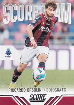 2021-22 Score Serie A - Score Team #22 Riccardo Orsolini Front
