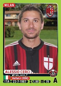 2014-15 Panini Calciatori Stickers - Aggiornamenti (Update stickers) #A29 Alessio Cerci Front