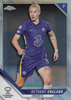 2021-22 Topps Chrome UEFA Women's Champions League - Refractor #18 Bethany England Front