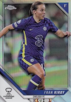 2021-22 Topps Chrome UEFA Women's Champions League - Refractor #34 Fran Kirby Front