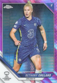2021-22 Topps Chrome UEFA Women's Champions League - Pink Prism #18 Bethany England Front