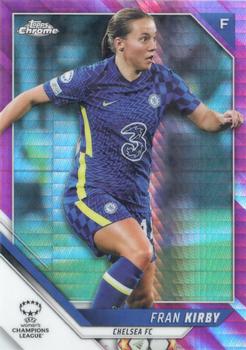 2021-22 Topps Chrome UEFA Women's Champions League - Pink Prism #34 Fran Kirby Front