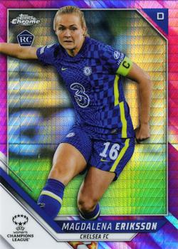 2021-22 Topps Chrome UEFA Women's Champions League - Pink Prism #81 Magdalena Eriksson Front
