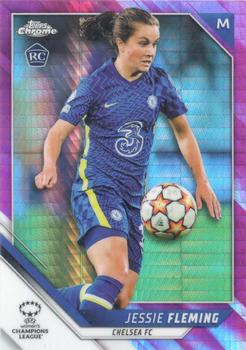 2021-22 Topps Chrome UEFA Women's Champions League - Pink Prism #83 Jessie Fleming Front