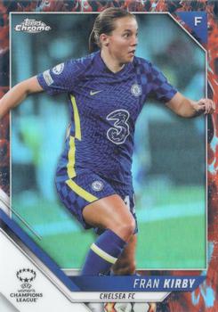 2021-22 Topps Chrome UEFA Women's Champions League - Inferno #34 Fran Kirby Front