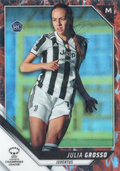 2021-22 Topps Chrome UEFA Women's Champions League - Inferno #76 Julia Grosso Front
