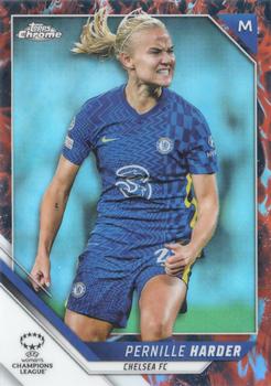 2021-22 Topps Chrome UEFA Women's Champions League - Inferno #93 Pernille Harder Front