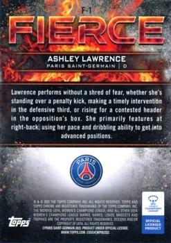 2021-22 Topps Chrome UEFA Women's Champions League - Fierce #F-1 Ashley Lawrence Back