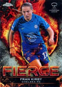 2021-22 Topps Chrome UEFA Women's Champions League - Fierce #F-6 Fran Kirby Front