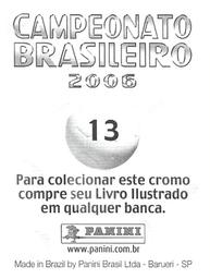2006 Panini Campeonato Brasileiro Stickers #13 Pedro Oldoni Back