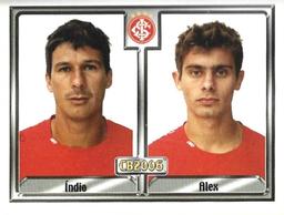 2006 Panini Campeonato Brasileiro Stickers #186 Marcos Antonio de Lima / Alex Raphael Meschini Front