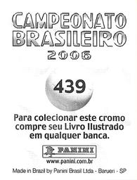 2006 Panini Campeonato Brasileiro Stickers #439 Team Photo (2 of 6) Back