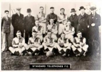 1936 Ardath Photocards Series F: Southern Football Teams #14 Standard Telephones F.C. Front