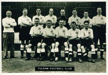1936 Ardath Photocards Series F: Southern Football Teams #34 Fulham F.C. Front