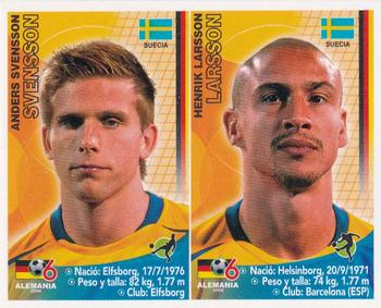 2006 Navarrete Mundial Alemania #115 Svensson / Larsson Front