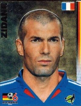 2006 Navarrete Mundial Alemania #345 Zidane Front