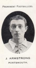 1913 Taddy & Co. Prominent Footballers Series 3 #NNO Joseph Armstrong Front