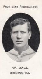 1913 Taddy & Co. Prominent Footballers Series 3 #NNO William Ball Front