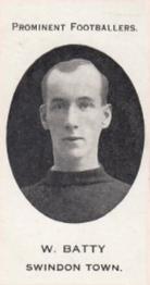 1913 Taddy & Co. Prominent Footballers Series 3 #NNO Billy Batty Front