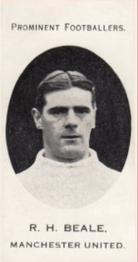 1913 Taddy & Co. Prominent Footballers Series 3 #NNO Bobby Beale Front