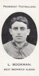 1913 Taddy & Co. Prominent Footballers Series 3 #NNO Louis Bookman Front