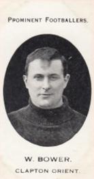 1913 Taddy & Co. Prominent Footballers Series 3 #NNO Billy Bower Front