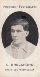 1913 Taddy & Co. Prominent Footballers Series 3 #NNO Charles Brelsford Front