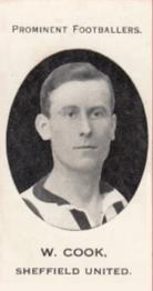 1913 Taddy & Co. Prominent Footballers Series 3 #NNO Billy Cook Front