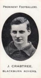1913 Taddy & Co. Prominent Footballers Series 3 #NNO Jimmy Crabtree Front