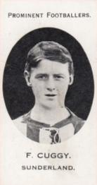 1913 Taddy & Co. Prominent Footballers Series 3 #NNO Francis  Cuggy Front