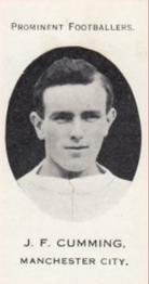 1913 Taddy & Co. Prominent Footballers Series 3 #NNO James Cumming Front