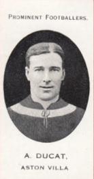 1913 Taddy & Co. Prominent Footballers Series 3 #NNO Andy Ducat Front