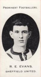 1913 Taddy & Co. Prominent Footballers Series 3 #NNO Robert Evans Front