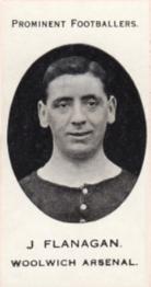 1913 Taddy & Co. Prominent Footballers Series 3 #NNO John Flanagan Front