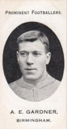 1913 Taddy & Co. Prominent Footballers Series 3 #NNO Albert Gardner Front