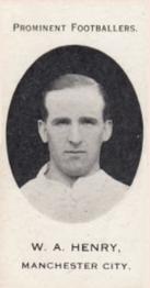 1913 Taddy & Co. Prominent Footballers Series 3 #NNO Billy Henry Front