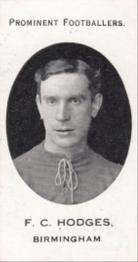 1913 Taddy & Co. Prominent Footballers Series 3 #NNO Frank Hodges Front