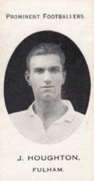 1913 Taddy & Co. Prominent Footballers Series 3 #NNO Jack Houghton Front