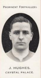 1913 Taddy & Co. Prominent Footballers Series 3 #NNO James Hughes Front